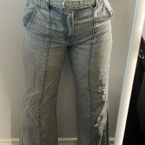 Wide leg American eagle jeans